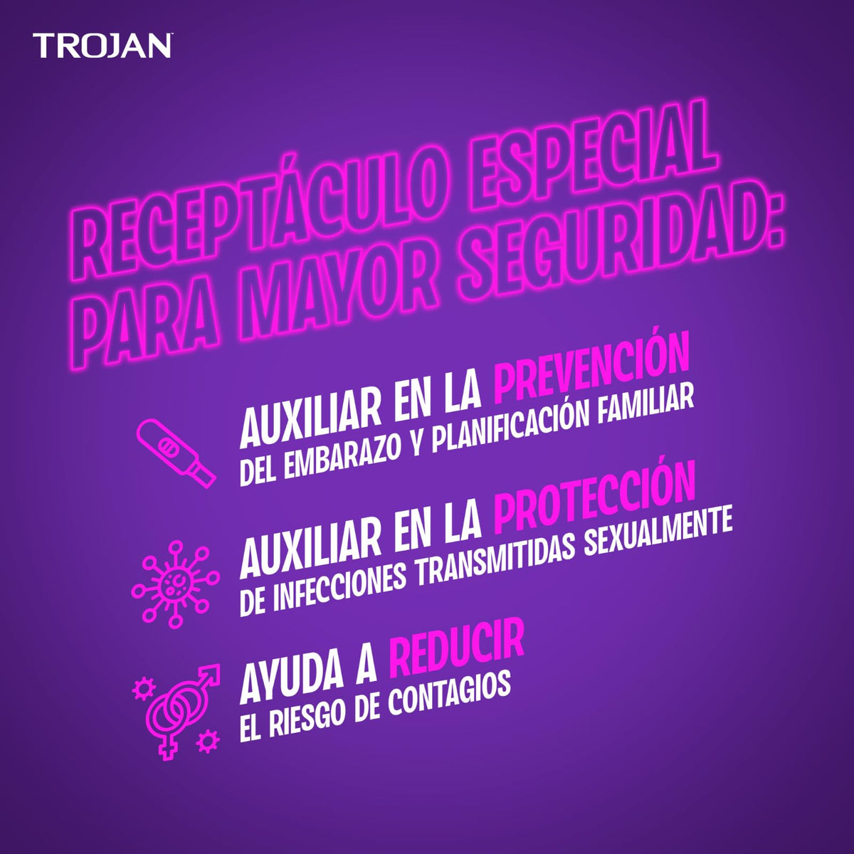 Trojan Condones Piel Desnuda Puntos de Placer Caja con 9 piezas. | Con Puntos Texturizados y Elevados, Lubricados para Mayor Estimulación. Con Látex de Primera Calidad.