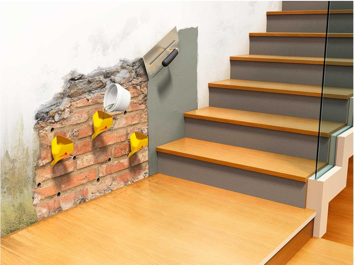 SIKA - Kit de Aplicación Igol Infiltración - Envase Predosificado Tipo Embudo - Diseñado para la Infiltración - 4L