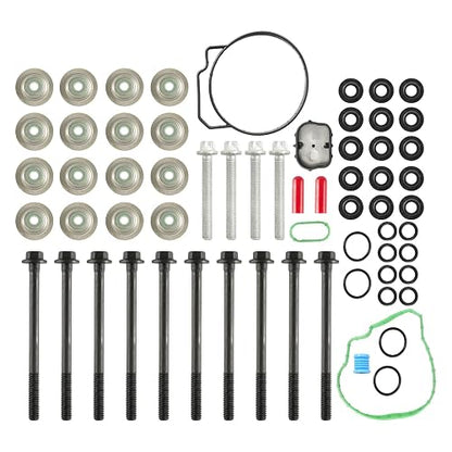 KAX HS26466PT-1 Juego de juntas de cabeza de motor para Chevy Malibu 2008-2012, Cobalt 2009-2010, HHR 2008-2011, Pontiac G6 2008-2010, Saturn Vue 2008-2010, Aura 2008-20000008 9, G5, G5 Sky 2.2L 2.4L