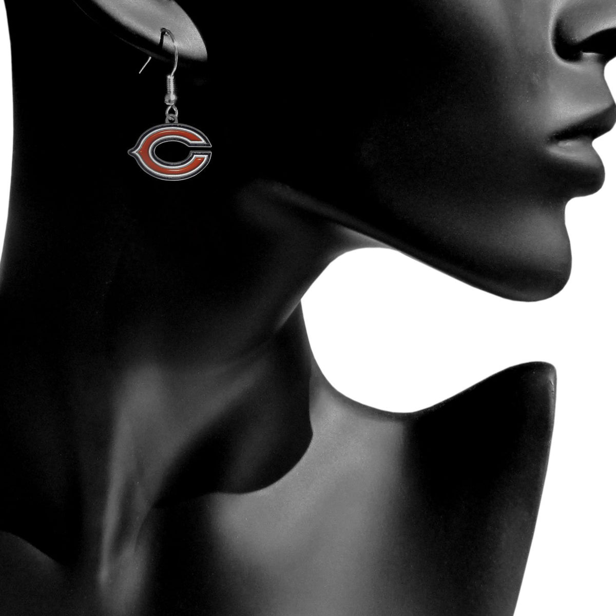 Siskiyou Sports NFL - Arete Colgantes para Mujer