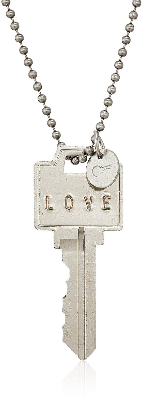 The Giving Keys Collar clásico XL - plateado (Silver Ball) - Amor