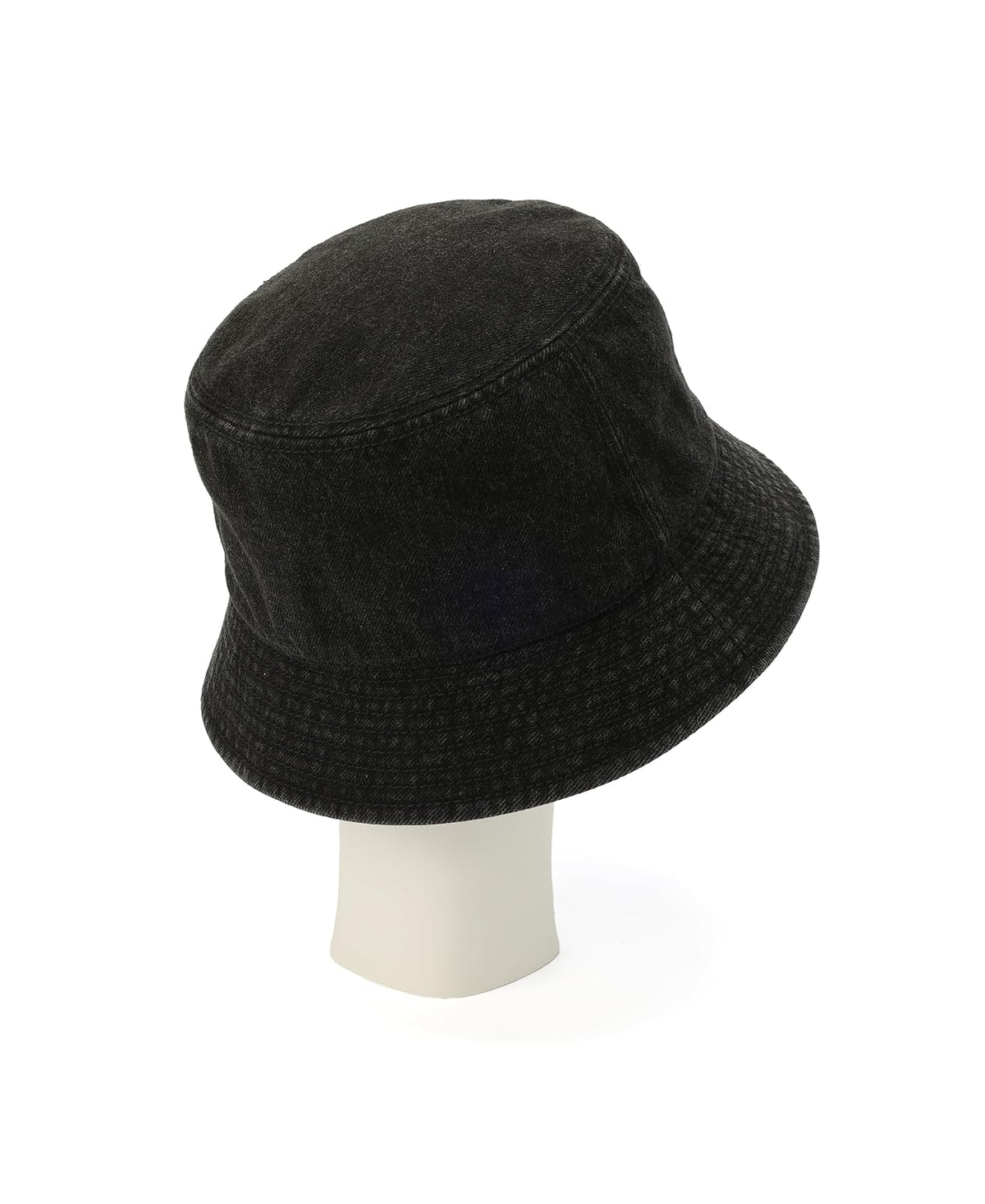 Coach Coach Script Denim Bucket Hat Sombrero de Copa Baja Mujer