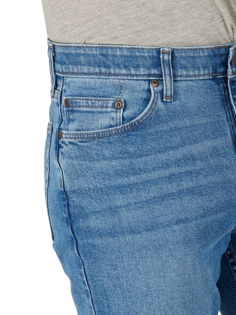 Wrangler Authentics - Pantalones vaqueros clásicos de algodón de 5 bolsillos para hombre