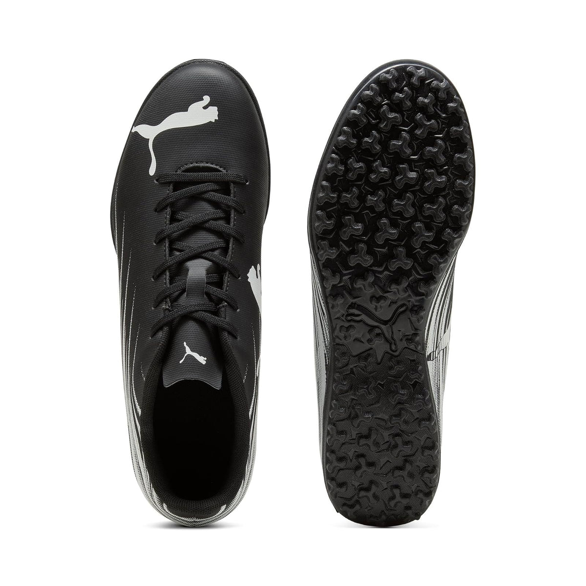 PUMA, Multitacos de Fútbol ATTACANTO II, Hombre, Negro y Blanco, Talla 28,5