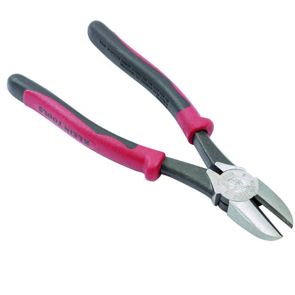 KLEIN TOOLS KT220-7 | Pinza De Corte Diagonal | 7" | Cortes Precisos | Pinzas de corte de 7" con filos biselados para cortar alambre de forma limpia, con agarre cómodo y firme para uso diario.