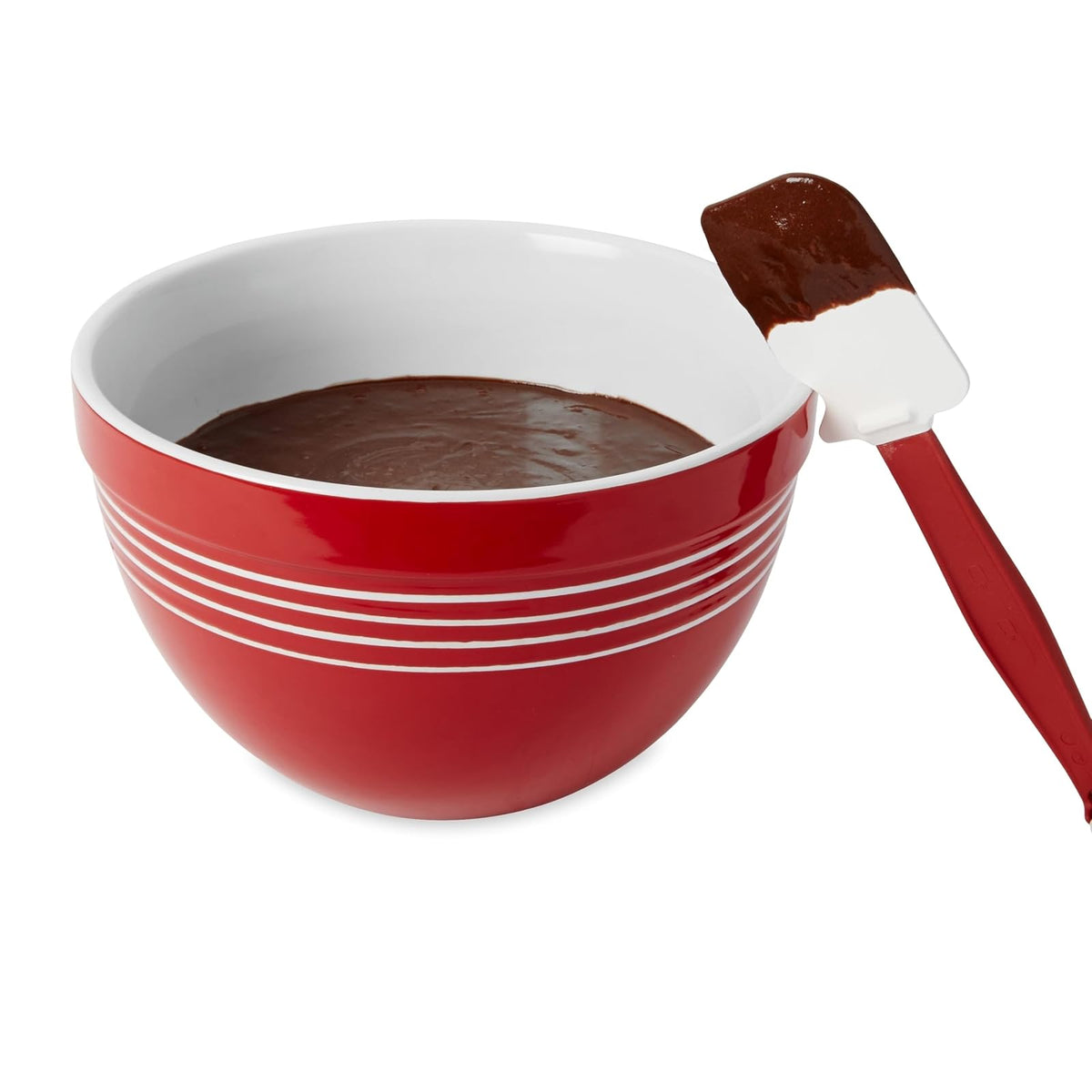 Rubbermaid FG1962000000 kitchen spatula - Espátula de cocina Red, White | Hasta 260 °C | 24 cm, color rojo