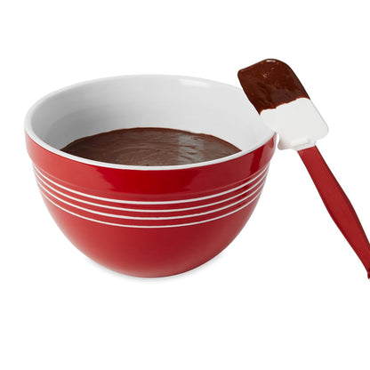 Rubbermaid FG1962000000 kitchen spatula - Espátula de cocina Red, White | Hasta 260 °C | 24 cm, color rojo