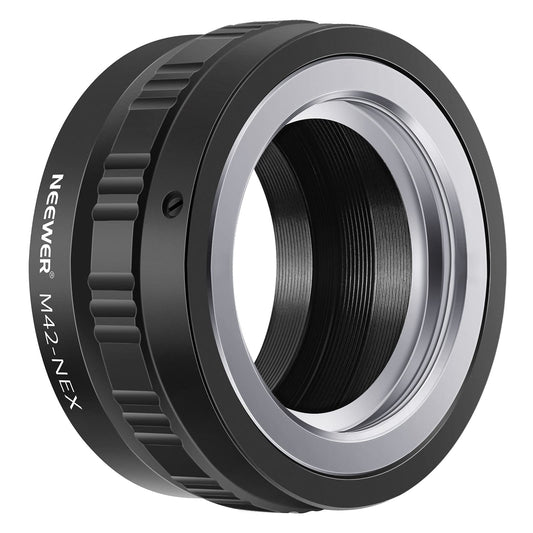 NEEWER Lens Mount Adapter for M42 Lens to Sony NEX E-Mount Camera,Fits Sony A7 A7S/A7SII A7R/A7RII A7II A3000 A6000 A6300 NEX-3 NEX-3C NEX-5 NEX-5C NEX-5N NEX-5R NEX-6 NEX-7 NEX-VG10/20