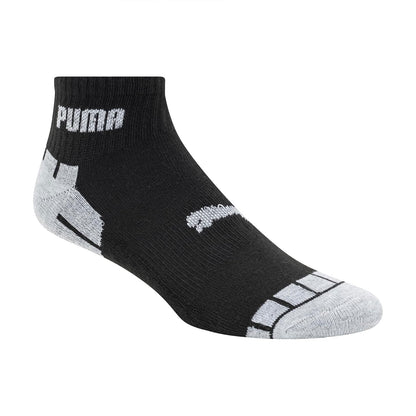 PUMA 8 Pack Athletic Cushioned Quarter Crew Socks Calcetines deportivos Hombre