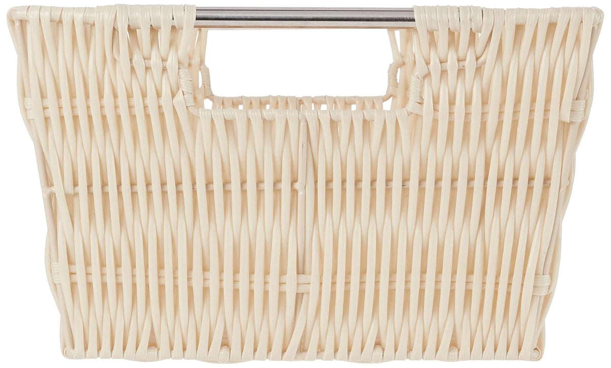Whitmor Rattique Cestas de almacenaje, 3 Unidades, Latte, 1