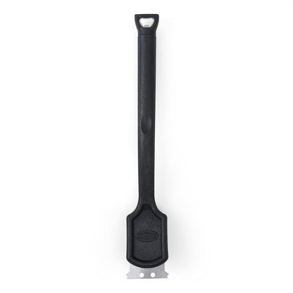 Kingsford Grill Tools - Cepillo para Polvo de Limpieza de 17 Pulgadas con raspador de Acero Inoxidable, cerdas de Nailon, abrebotellas y Mango de Goma Antideslizante, Cepillo para Polvo clásico para