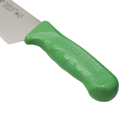 Winco Cuchillo de Chef de 10 Pulgadas con Hoja de Acero Alemana, Verde