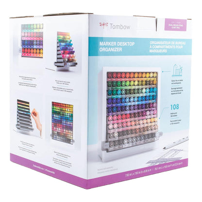 Tombow 56840 - Organizador de computadora, color blanco