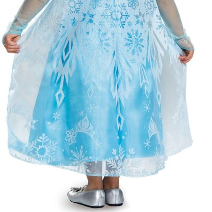 Disguise Disney Elsa Frozen - Disfraz para niña pequeña, 3T-4T, Azul