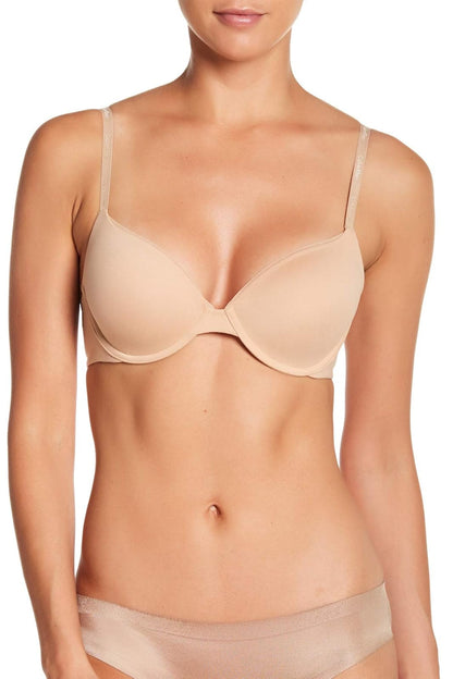 Calvin Klein Brasier Demi para Mujer Correa Convertible - Beige - 34DDD