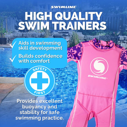 Solsticio por International Leisure Productos Swimline Lycra Flotante Swim Trainer-Girls
