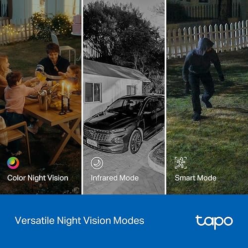 TP-Link Tapo C206 Cámara WiFi de Seguridad 360° Full HD Nocturna a Color