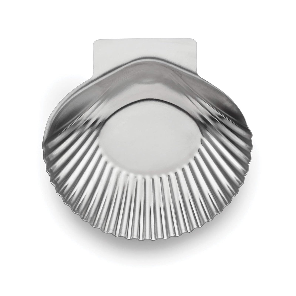 Outset 76471, Conchas de Ostra para Parrilla (Acero Inoxidable), Vieira, Set de 12