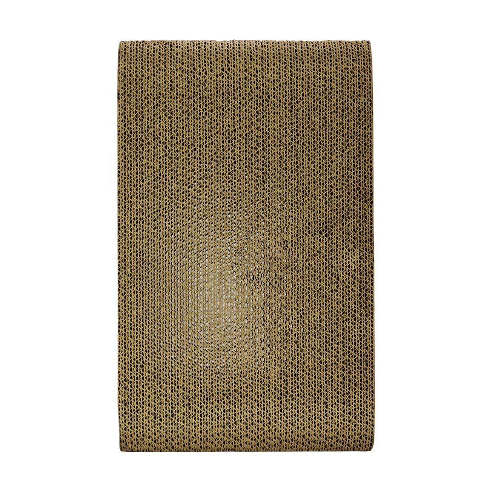 Fancy Pets Rascador de Lujo para Gato con Catnip, Cartón Corrugado No Tóxico, Tamaño Chico 41 cm