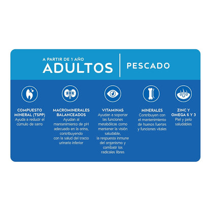 Purina Cat Chow Adulto Todos los Tamaños Sabor Pescado 3Kg