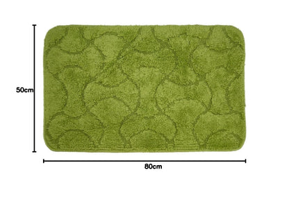 Living Green Jelly Belly 2027 Tapete Para Baño 50X80Cm Lima -Respaldo de Látex Antiderrapante 100% Poliéster