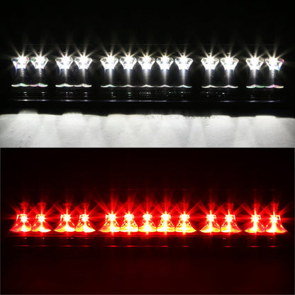 DNA Motoring Luz de Freno LED de Tercera Cola, Cromado, 3BL-TTU00-LED-CH [compatible con Toyota Tundra 00-06]