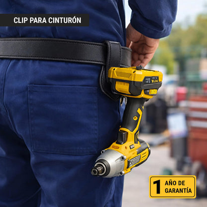Pretul DIMI-20P, Destornillador de impacto inalámbrico 1/4", 20 V con 1 batería de 2 Ah