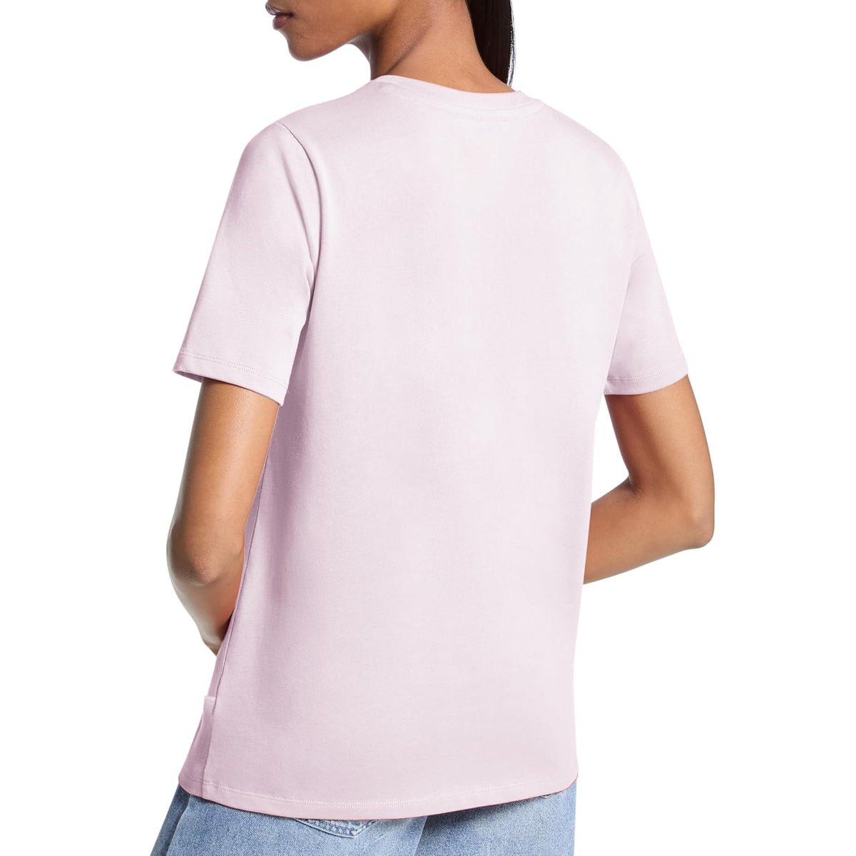 Michael Kors - Playera para Mujer con Logotipo de imitación Circular