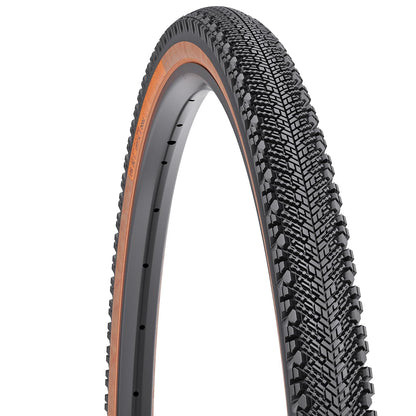 WTB Venture - Neumático para Bicicleta de Grava (700 x 40) sin cámara Plegable, Ligero y rápido, Grava y Aventura (Negro/Bronceado)