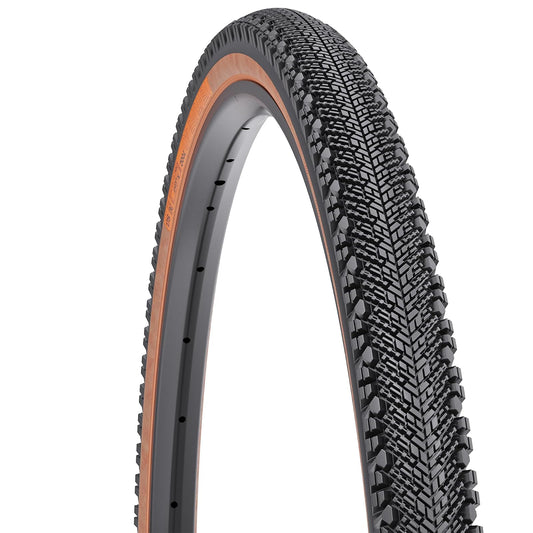 WTB Venture - Neumático para Bicicleta de Grava (700 x 40) sin cámara Plegable, Ligero y rápido, Grava y Aventura (Negro/Bronceado)
