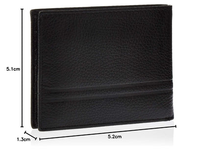Fossil portafolios plegable de piel para hombre