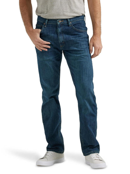 Wrangler Authentics Pantalón de Mezclilla Clásico 5 Bolsillos para Hombre - 38W x 30L - Twilight Flex