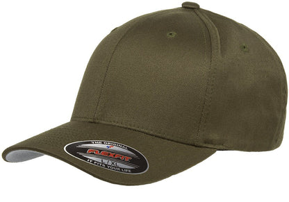 Flexfit Gorra de béisbol atlética para Hombre Gorra para Hombre - Verde -Oliva - CH-M