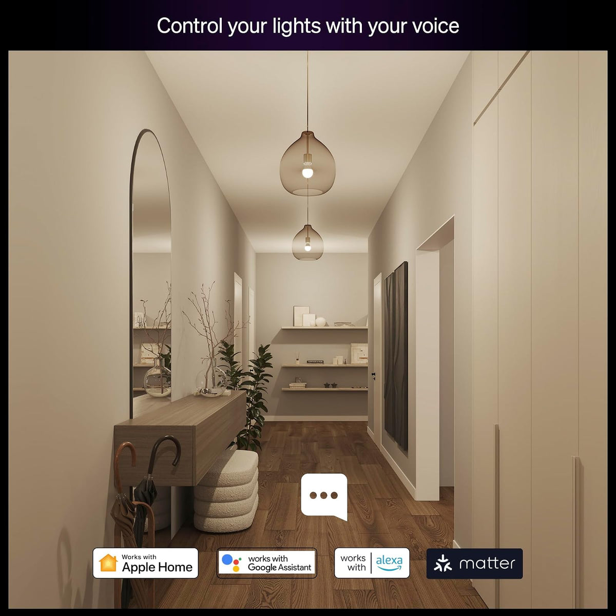 Philips Hue Foco LED inteligente esencial A19, Ambientación blanca y de color, base E26, 8.8W, 2200K-6500K, 800 lúmenes, regulable, funciona con Alexa, Google y Apple Home, paquete de 2