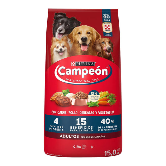 Alimento para Perros Campeon Adulto Prime 15 Kg