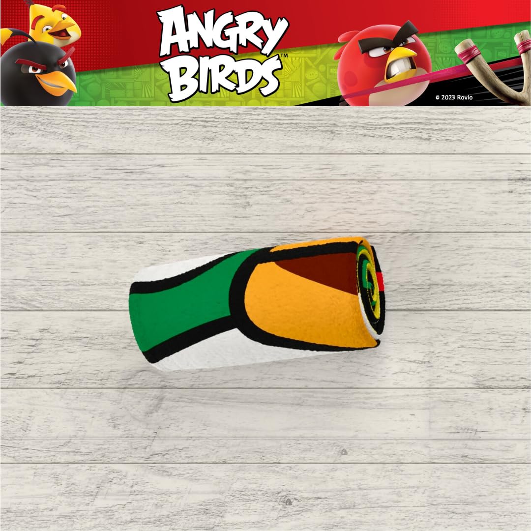Franco Collectibles Angry Birds - Toalla de baño de algodón súper Suave, 60 x 30 Pulgadas, (Producto 100% con Licencia Oficial)