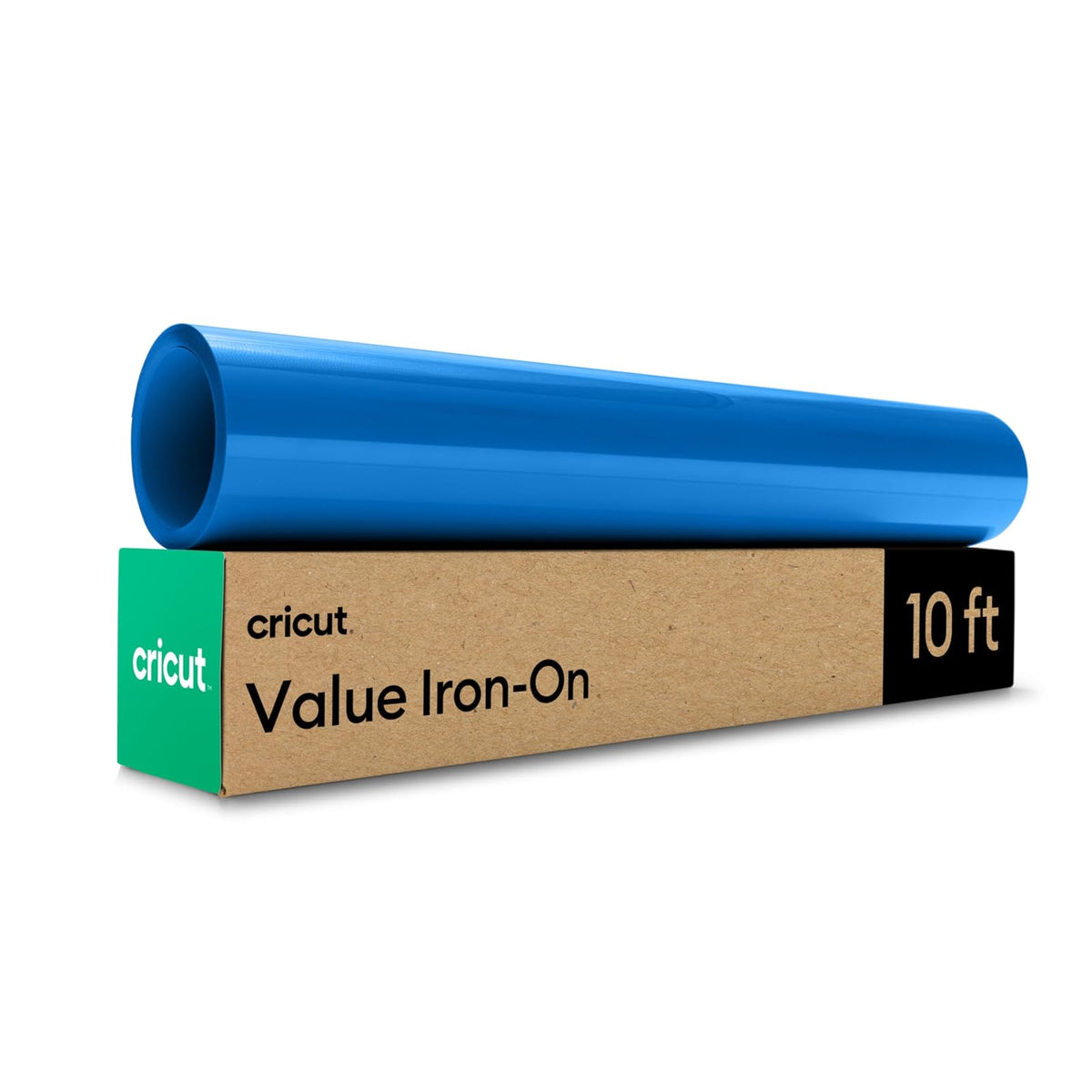 Cricut Value Vinilo Textil Termoadhesivo (HTV) 12 x 10 Pies - Azul