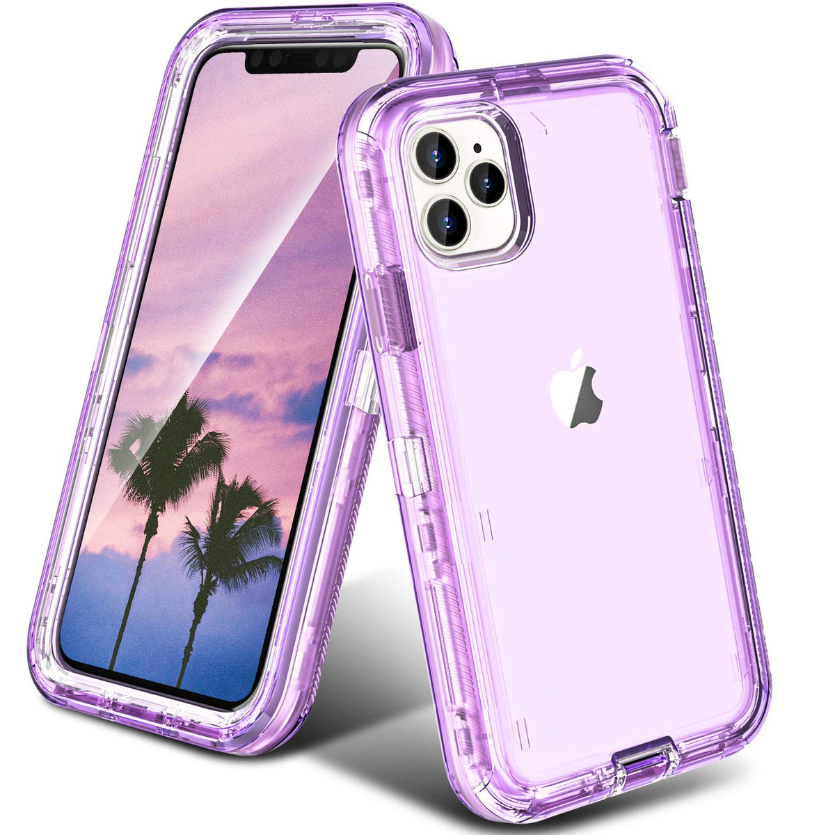 ORIbox - Funda Compatible con iPhone 11 Pro MAX, Resistente a los Golpes, anticaídas, Transparente