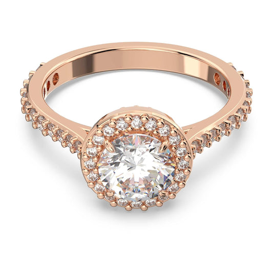 Swarovski Damen-Damenring Metall Kristall 32022381
