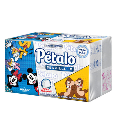 Pétalo Servilleta, EDICIÓN ESPECIAL, Pack de 4 bolsas con 450 servilletas C/U
