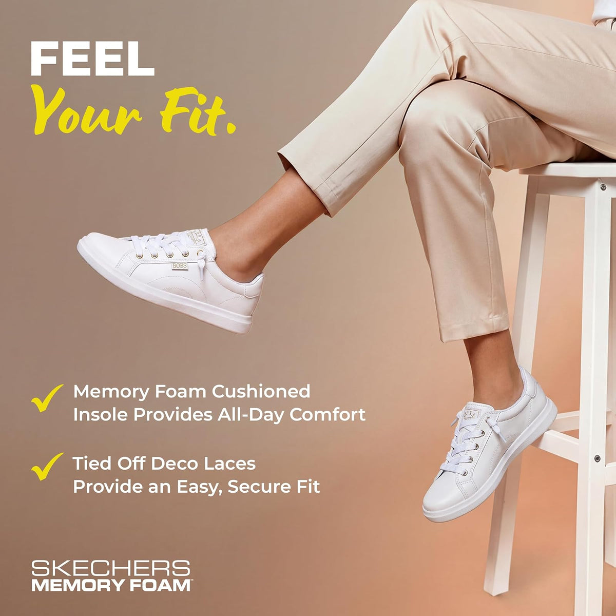 Skechers Bobs D'vine-Instant Delight - Tenis para Mujer