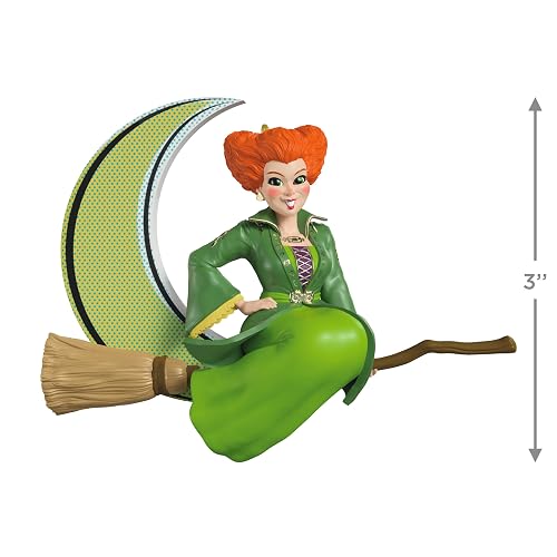 Hallmark - Adorno de Halloween 2025, Disney Hocus Pocus Tonight We Fly!, Decoraciones de Halloween