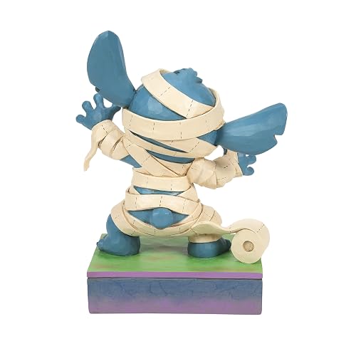 Enesco Disney Traditions Collection by Jim Shore - Figura de Disfraz de mamá de Lilo y Puntada, Resina de Piedra, Pintada a Mano, Coleccionable, diseño de Halloween, decoración del hogar, 6.25
