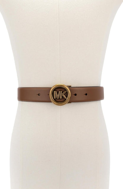 Michael Kors 32mm Non Reversible Leather Belt Cinturón Mujer