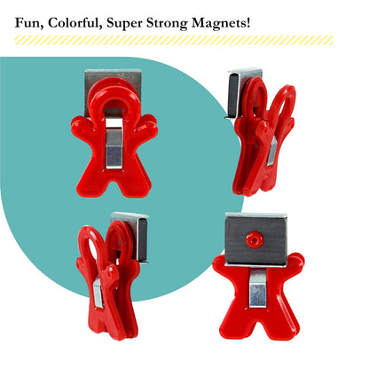 The Pencil Grip Clip magnético para hombre, colores surtidos, paquete de 10
