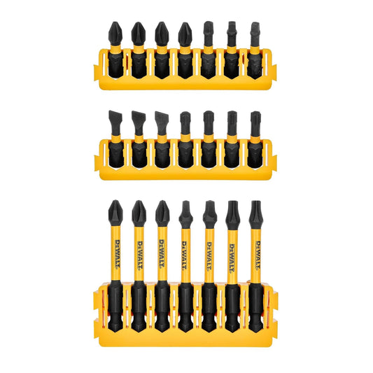 DEWALT BYTC Flex Torq Set #2 Phillips/#8 Juego ranurado Destornillador de vástago (21 piezas) (DWABYTFT-21)