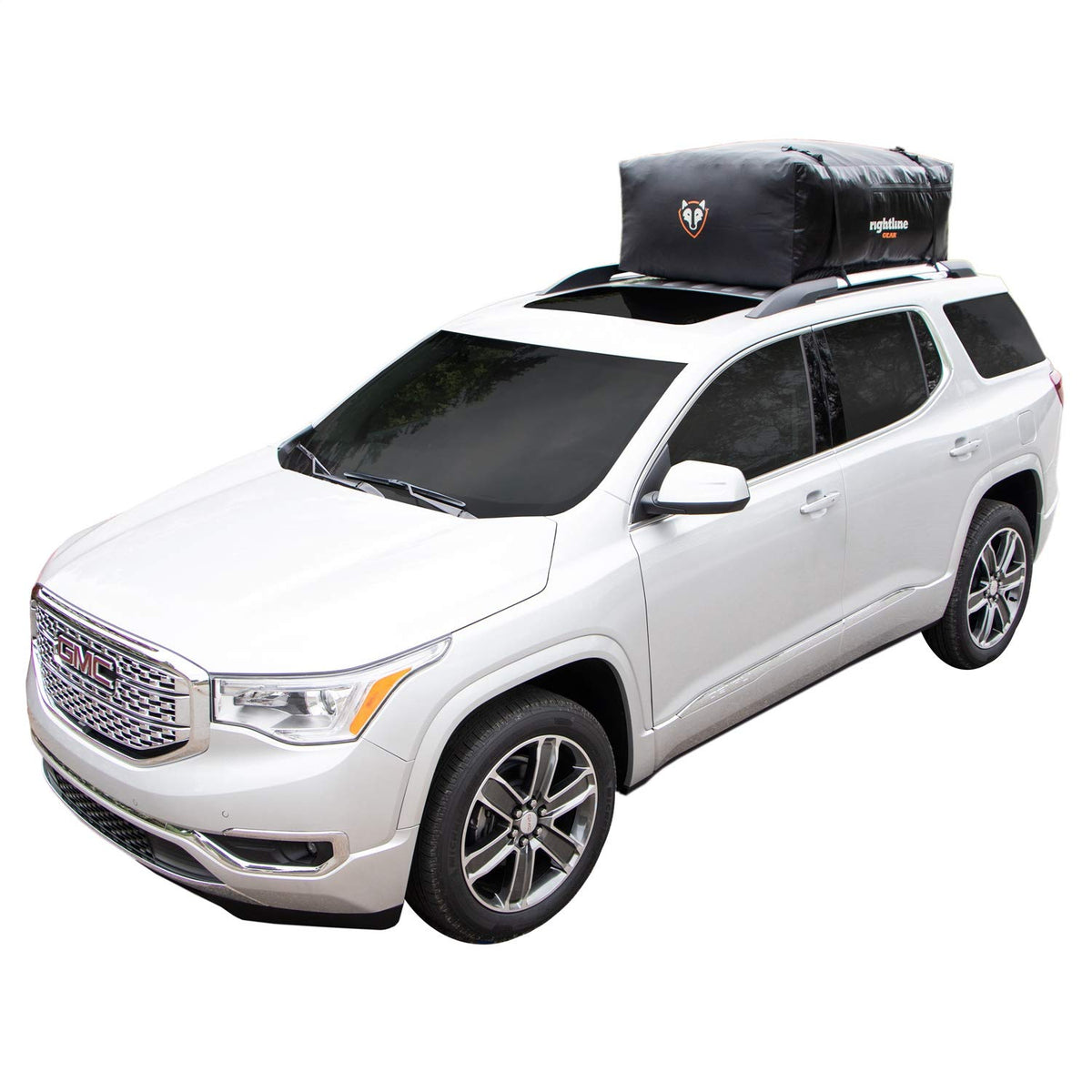 Rightline Gear Sport 3 Portaequipajes para Techo de Auto 100S30, 18 ft³, 100% Impermeable, Negro y Gris