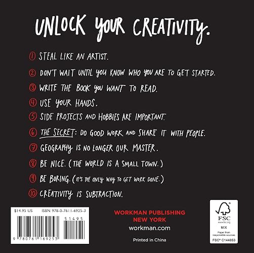Steal Like an Artist: 10 Things Nobody Told You about Being Creative