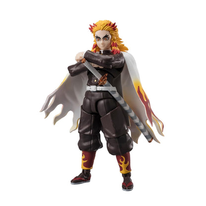 Bandai Ultimate Legends Demon Slayer Figura Nezuko Kamado 5 pulg. - Kyojuro Rengoku