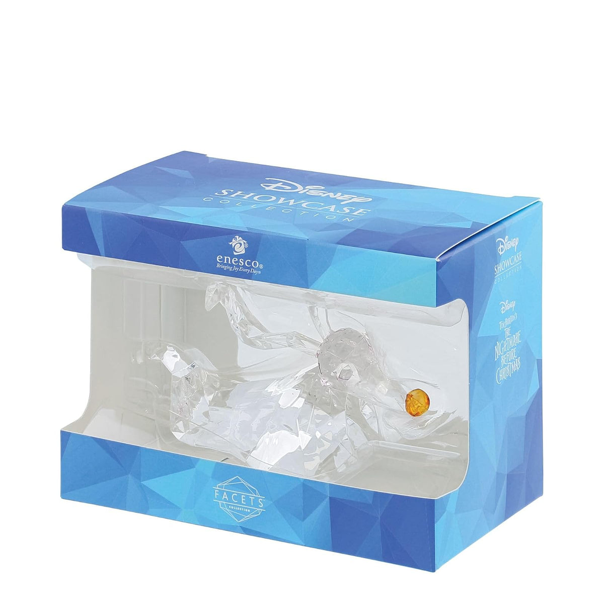 Enesco FACETS Disney Pesadilla Antes de Navidad Zero The Ghost Dog - Figura en Miniatura, 3 Pulgadas, Transparente